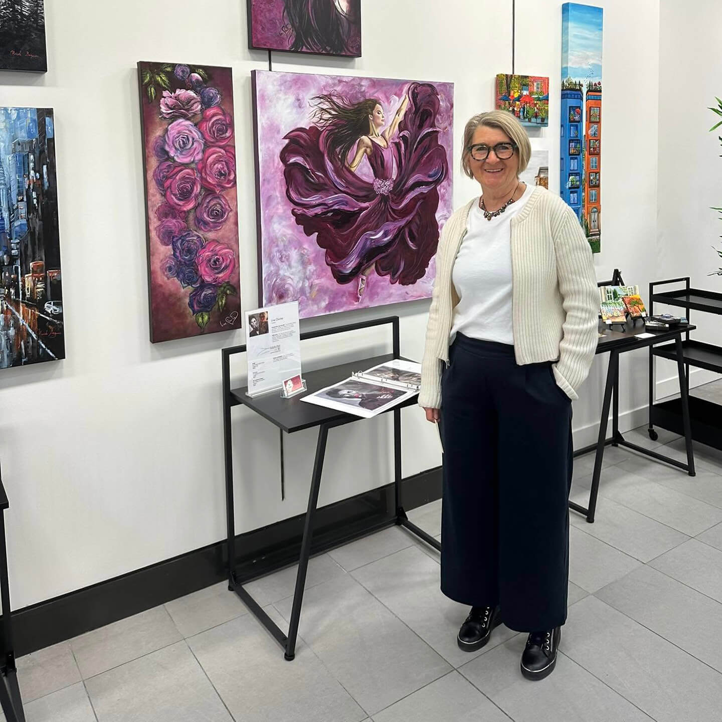 Line Cloutier - Artiste