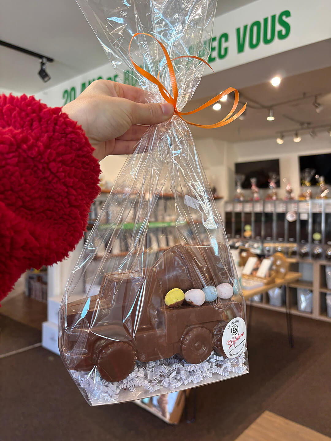 Chocolats personnalisés