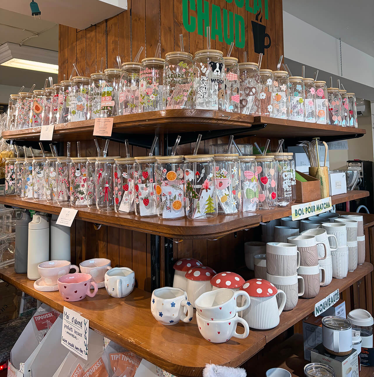 Tasses réutilisables